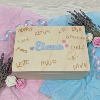 Regalo con firmas personalizadas profe